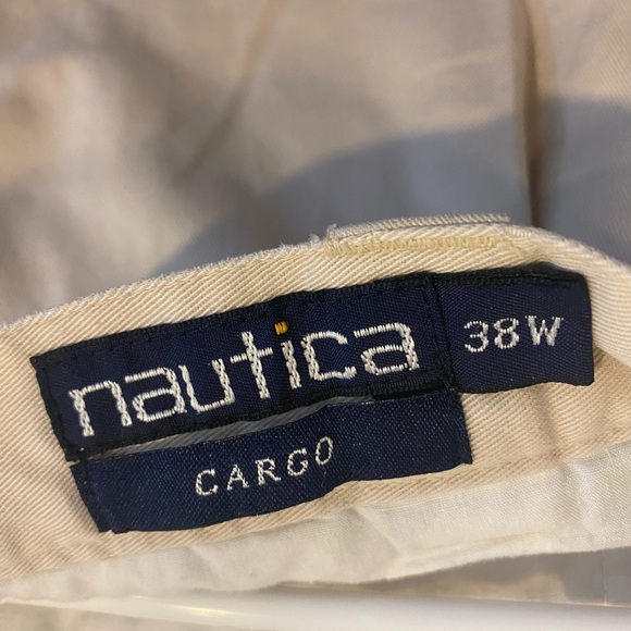 Náutica men’s cargo shorts beige - Picture 3 of 3